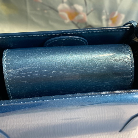 Christian Dior Maris Pearl Logo Patent Leather Handbag - Picture 15 of 17